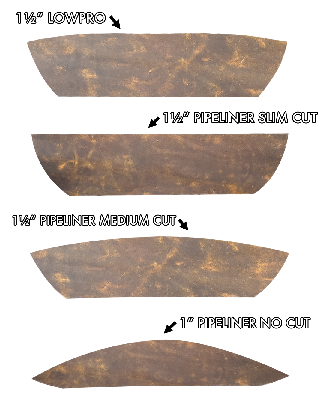 Leather Bottom GOATEE Bib for Various Welding Helmets