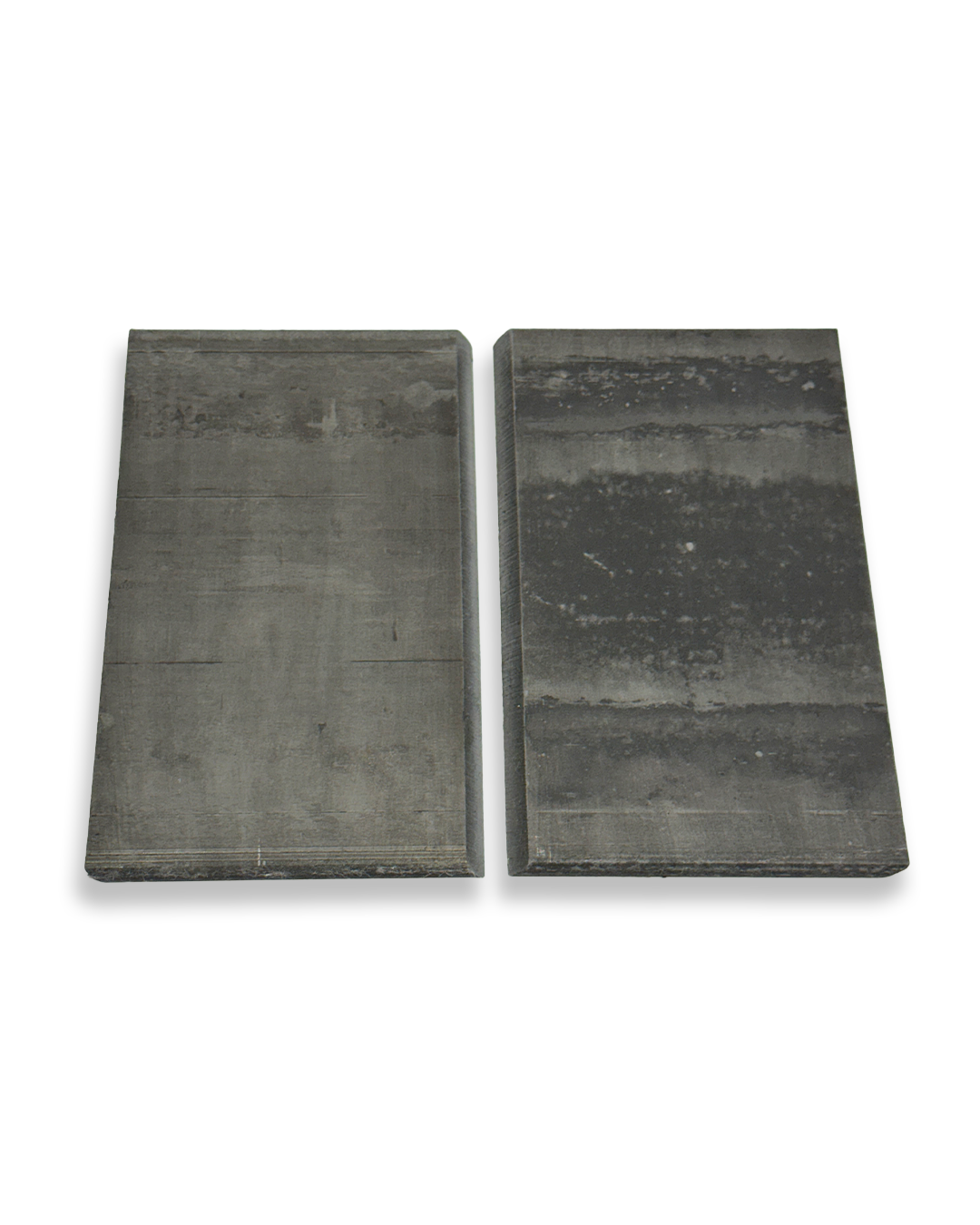 3/8" Carbon Steel Plate Coupon Set, Beveled Both Ends