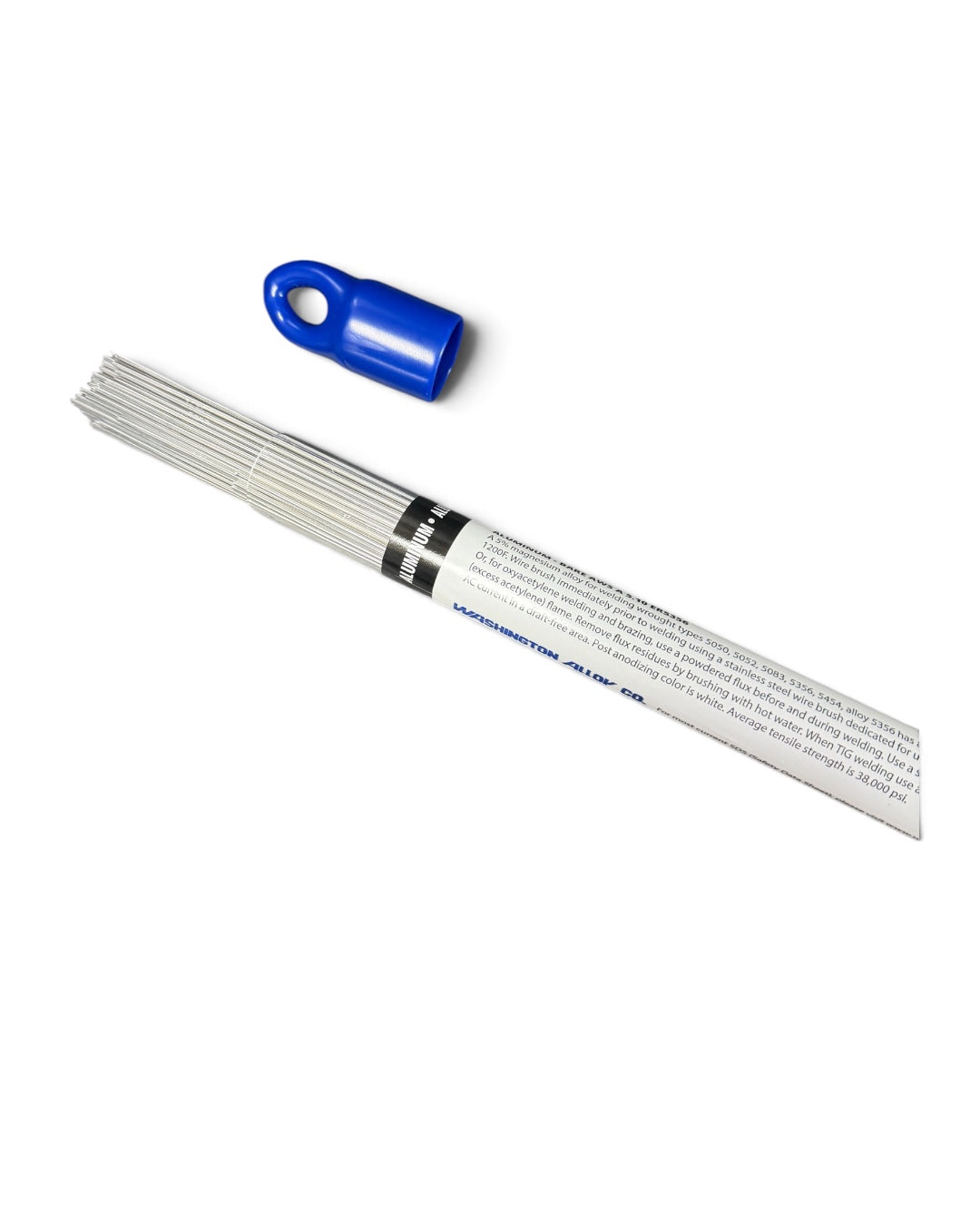 WASHINGTON ALLOY ER4043 Aluminum TIG Rods, 1 Lbs