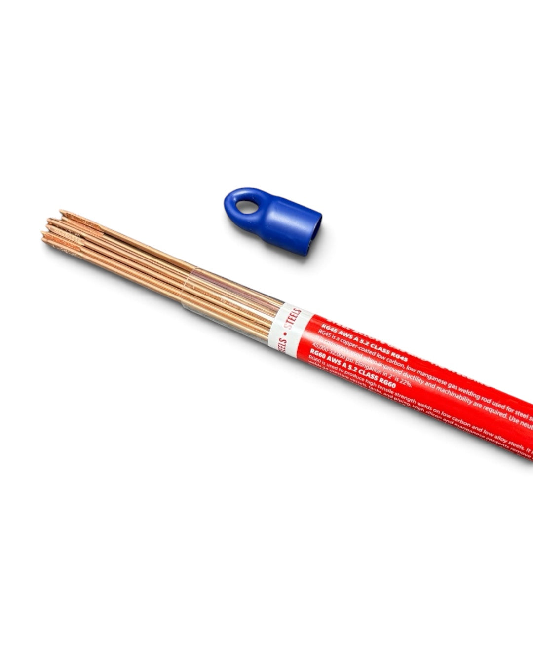 WASHINGTON ALLOY ER70S-2 Carbon Steel TIG Rods, 1 Lbs