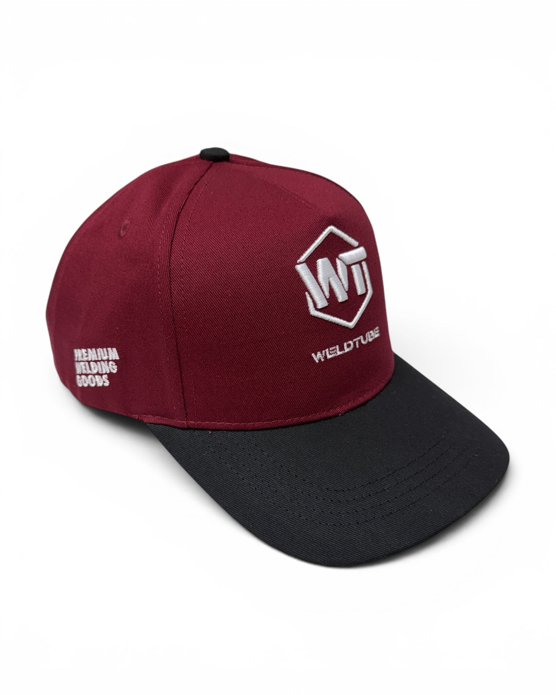 WELDTUBE X WELDLIFE Black Oxblood Snapback