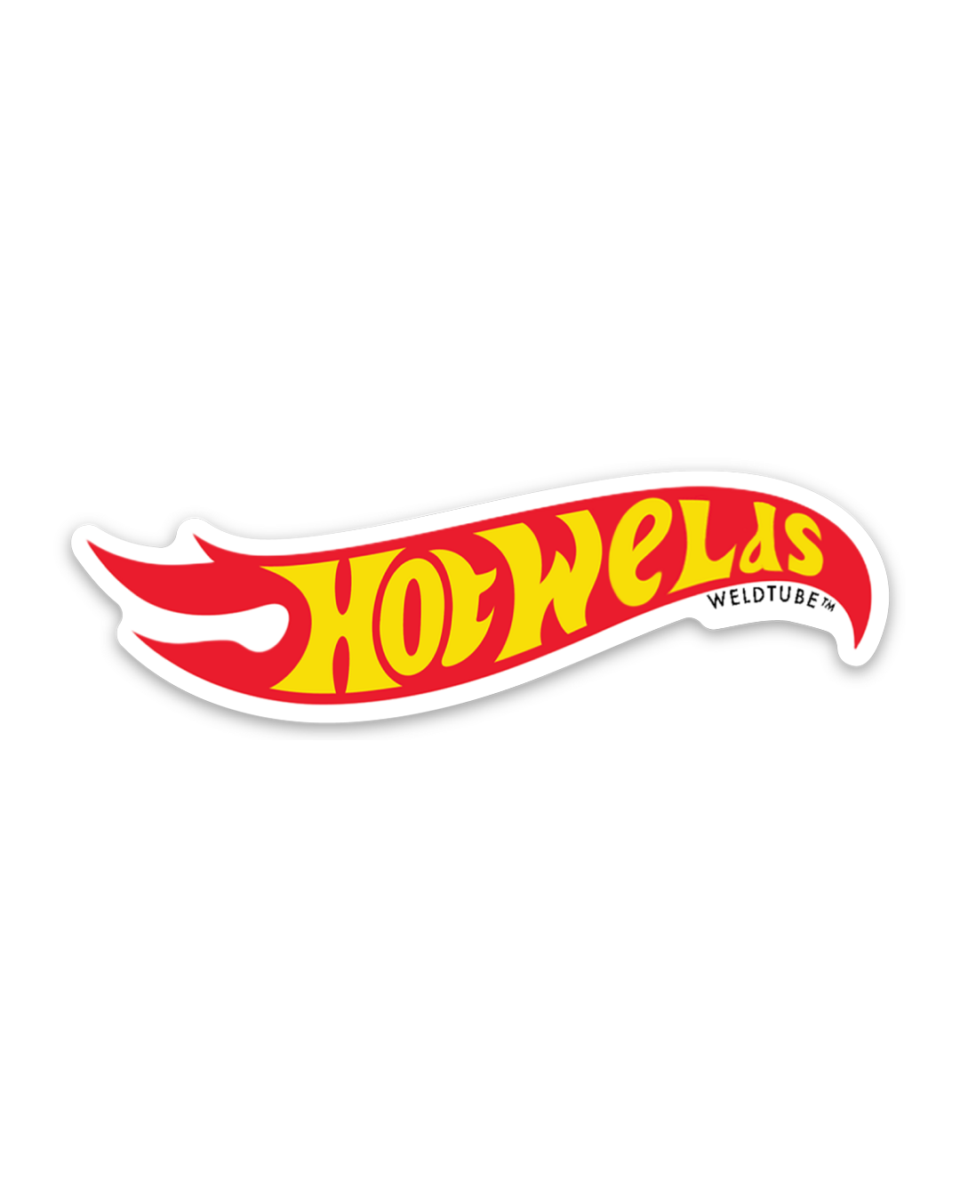 WELDTUBE Hot Welds Sticker