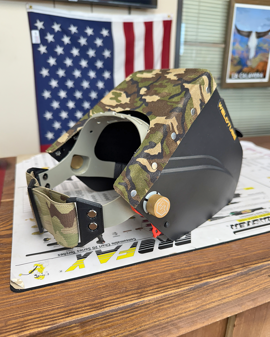 Alpha Strap Headgear w/Aluminum Fasteners