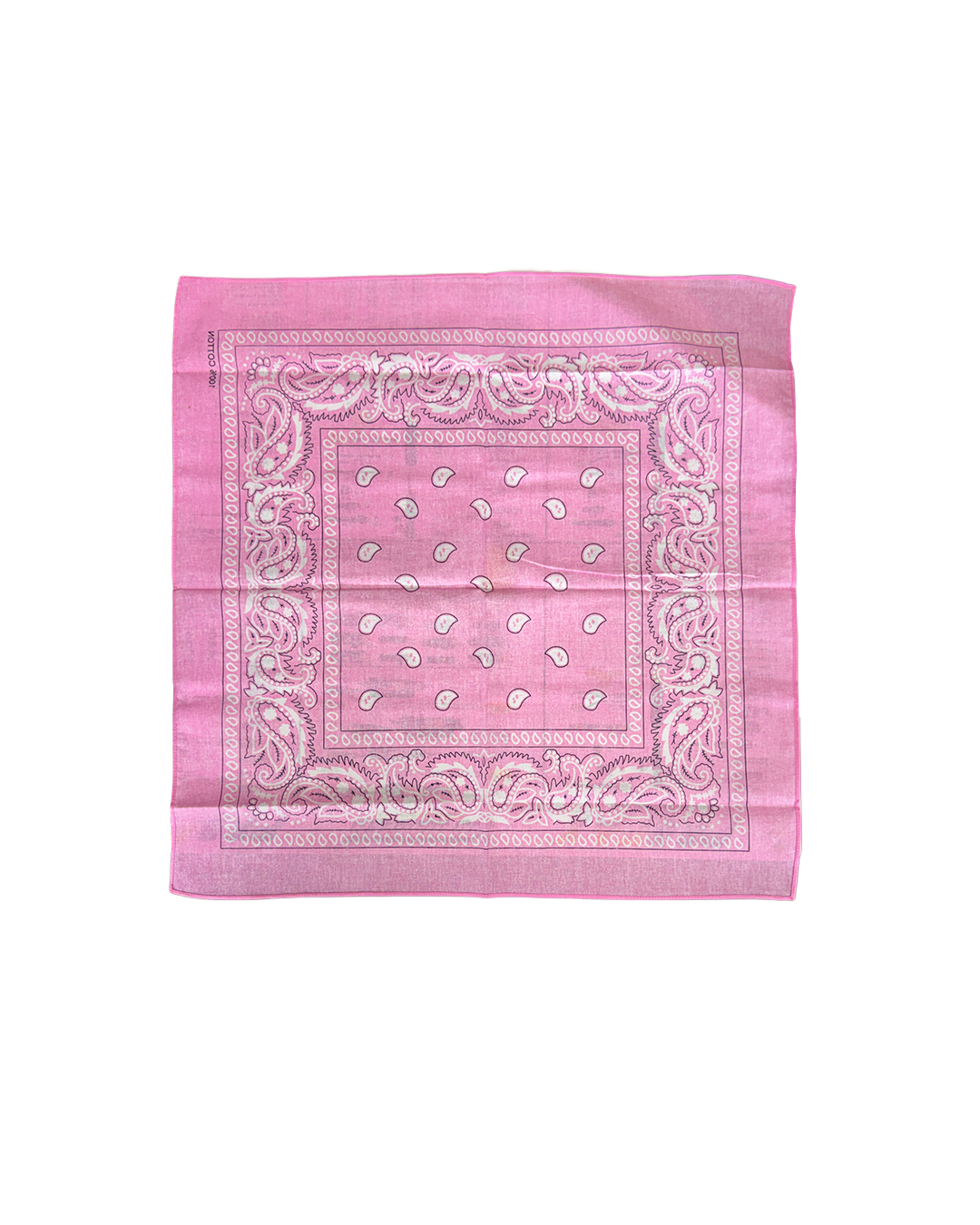 100% Cotton Bandanas, 21 x 21 inches