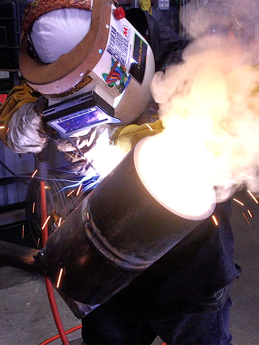 WELDTUBE Flip-Front Adapter for PIPELINER welding helmet | Clip On