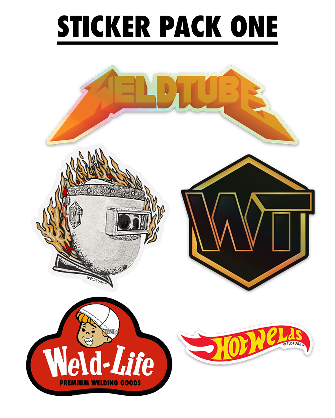 WELDTUBE Sticker Pack One