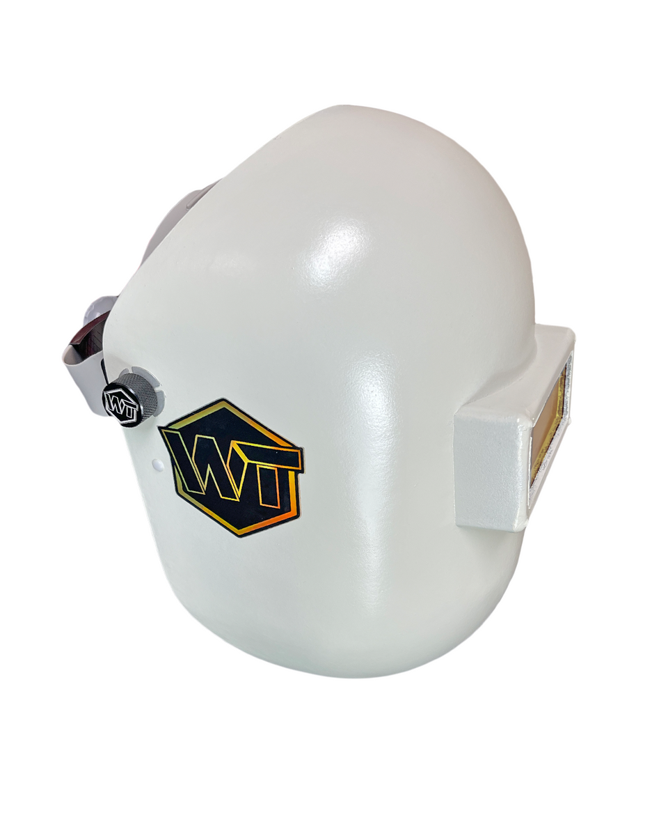 ORIGINAL Pipeliner (Sugar Scoop) Welding Helmet Upgraded with Aluminum