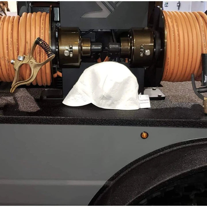 PIPELINERS CLOUD Cary's Inspired Welding Caps, WHITE