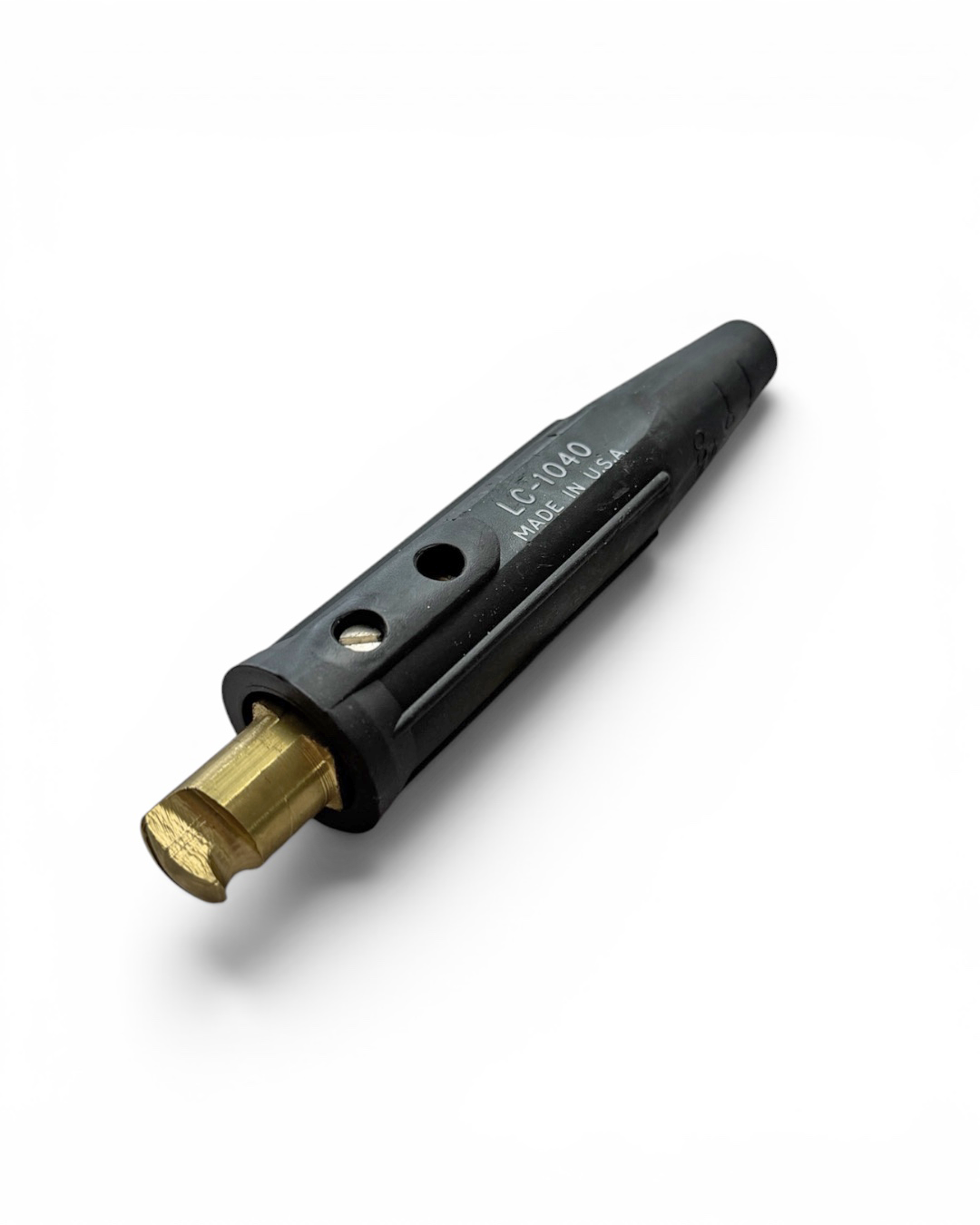 LENCO LC-1040 Single MALE Connector, Black
