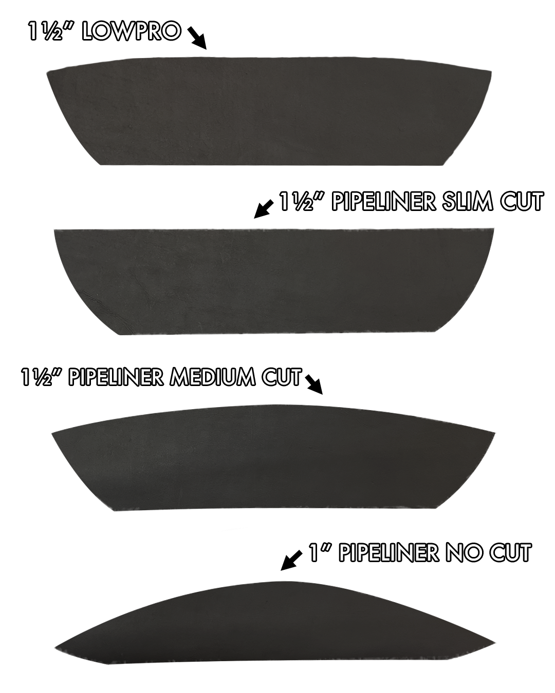 Leather Bottom GOATEE Bib for Various Welding Helmets