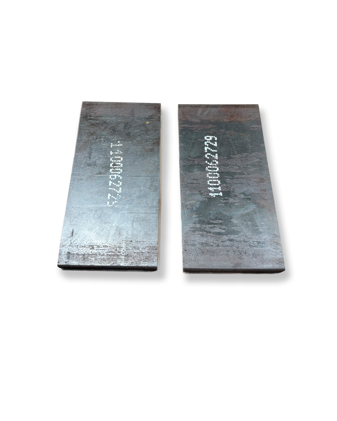 1/2" T-Joints, Carbon Steel Plate Coupon Set, for Fillet Welding Test, Square Cut