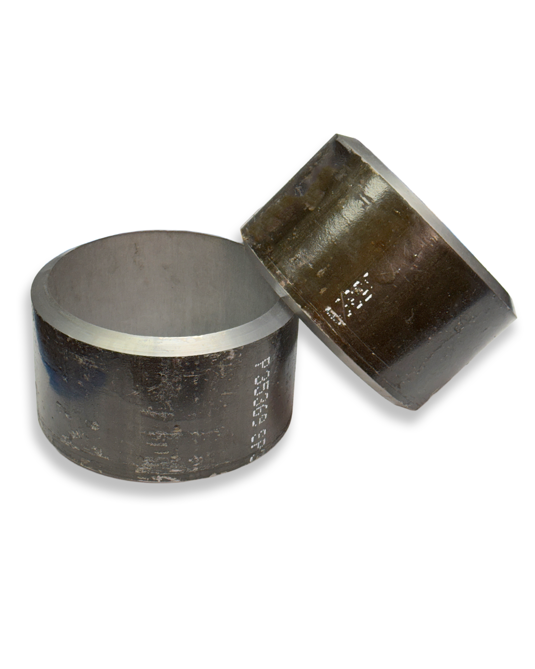 6" Sch 80 Carbon Steel Pipe Coupon Set, Beveled Both Ends