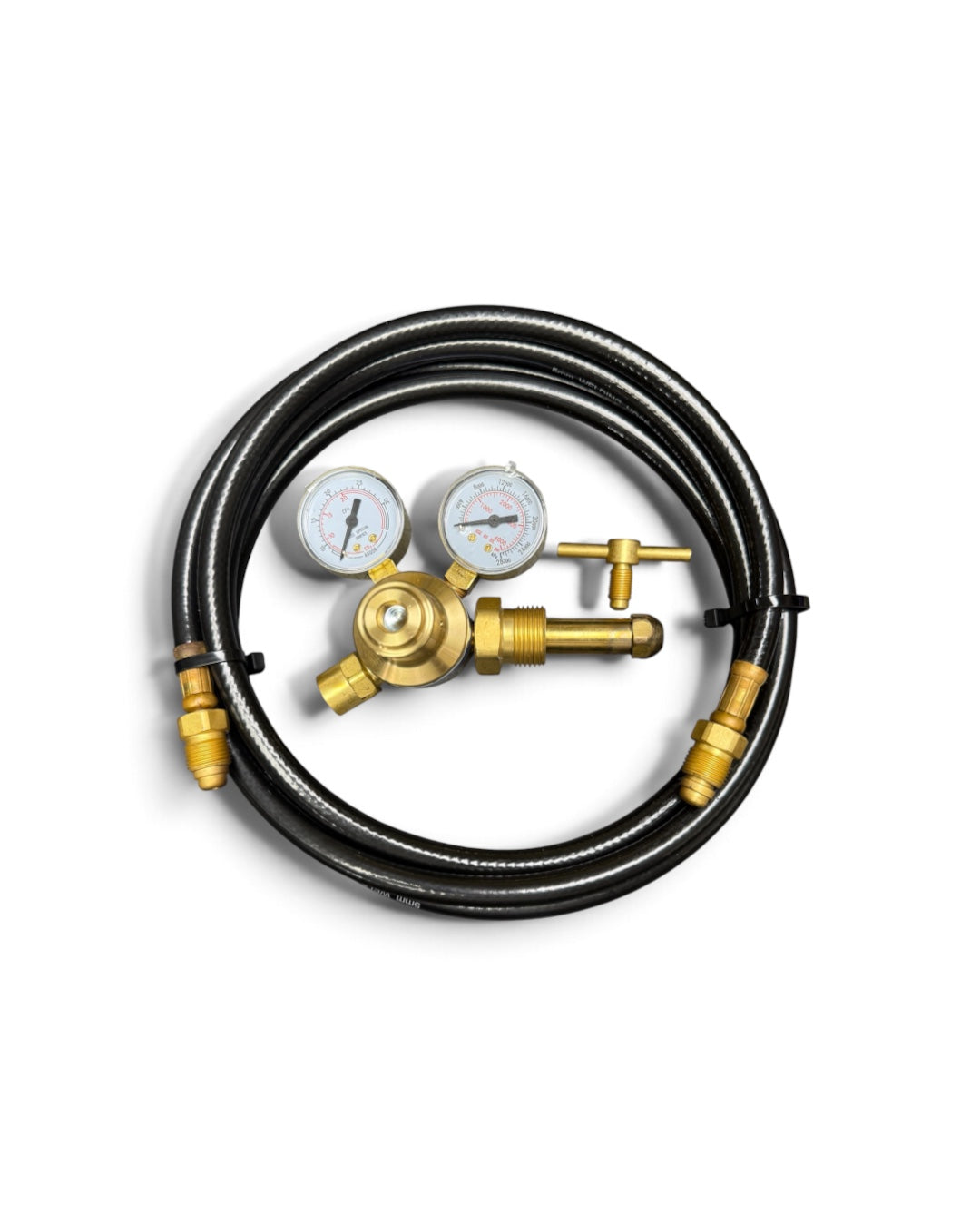 FARRENHEIT Argon/CO₂ Flow Gauge Regulator with 6' Hose