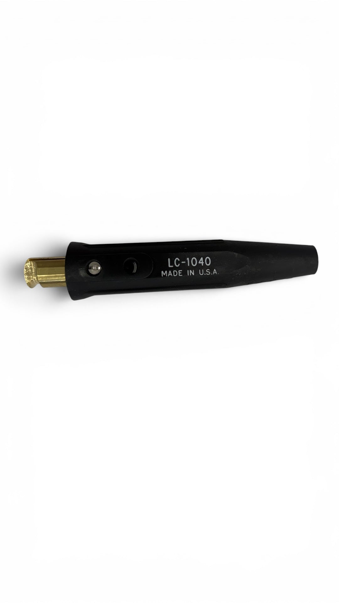 LENCO LC-1040 Single MALE Connector, Black