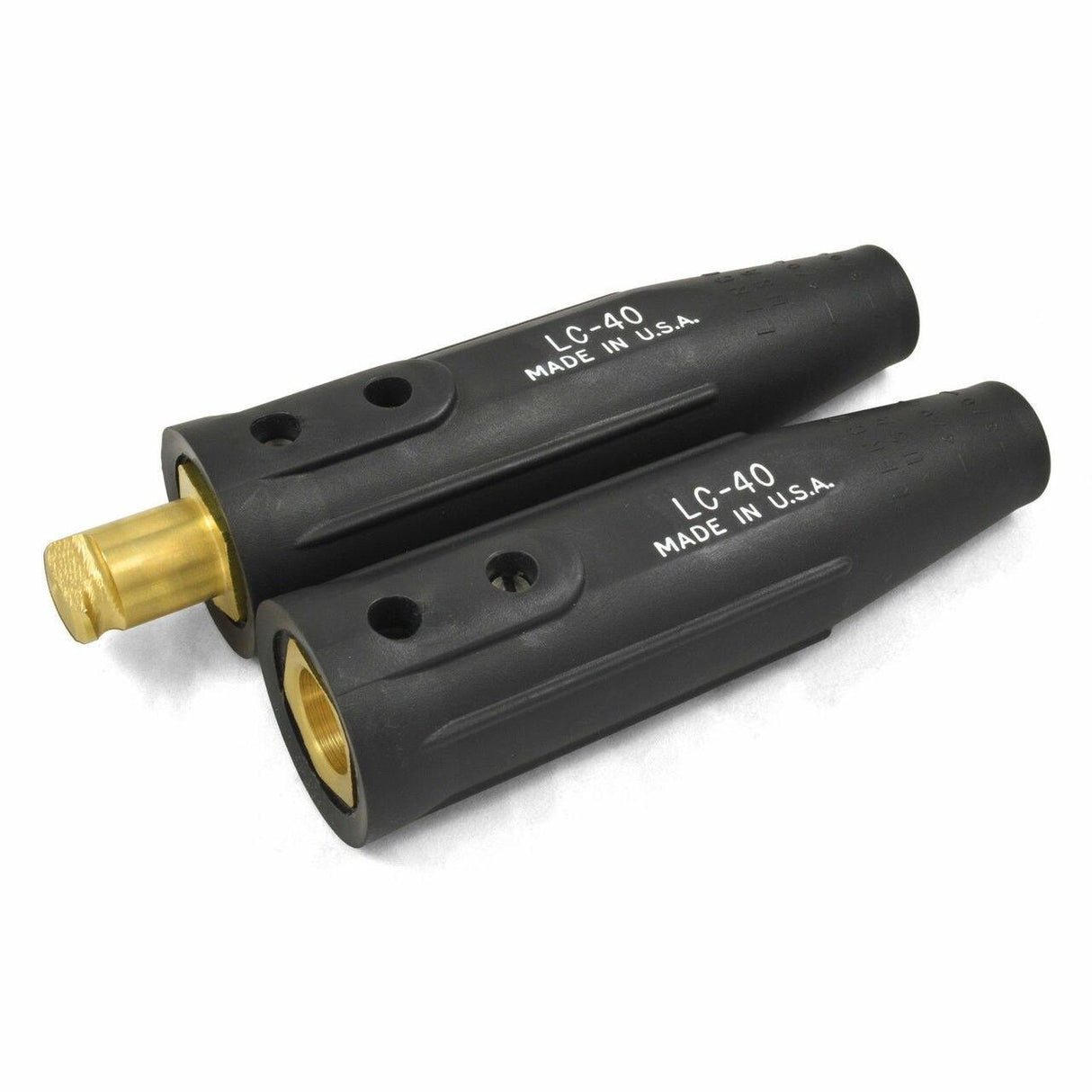 LENCO Cable Connectors LC-40, Set Male / Female