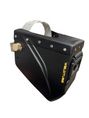 Chopped Leather Top LOWPRO Welding Helmet, with Aluminum Fasteners & High Visibility HD Lens