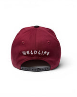 WELDTUBE X WELDLIFE Black Oxblood Snapback