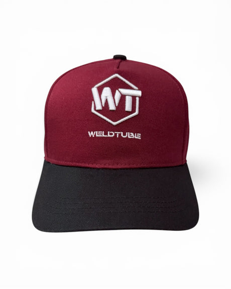 WELDTUBE X WELDLIFE Black Oxblood Snapback