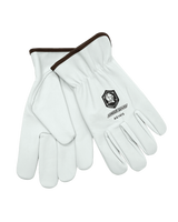 ARMOUR GUARD Premium Pearl Top Leather DRIVER Gloves