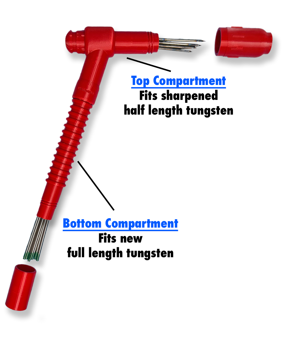 WELDTUBE3D 2-in-1 Tungsten Holder