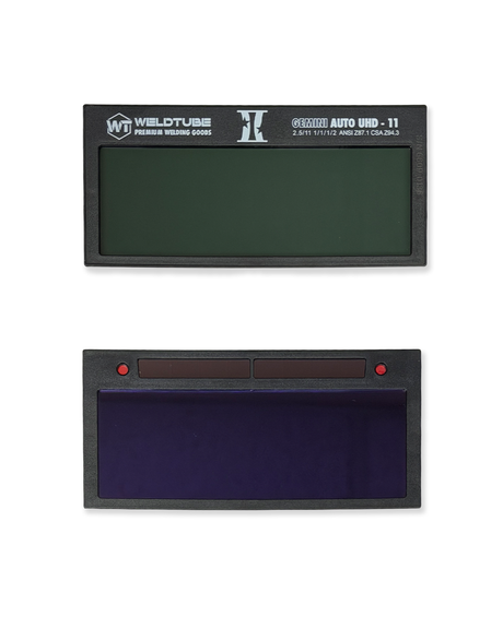 WELDTUBE Gemini Auto UHD True Color Single Shade Auto-Darkening Filter