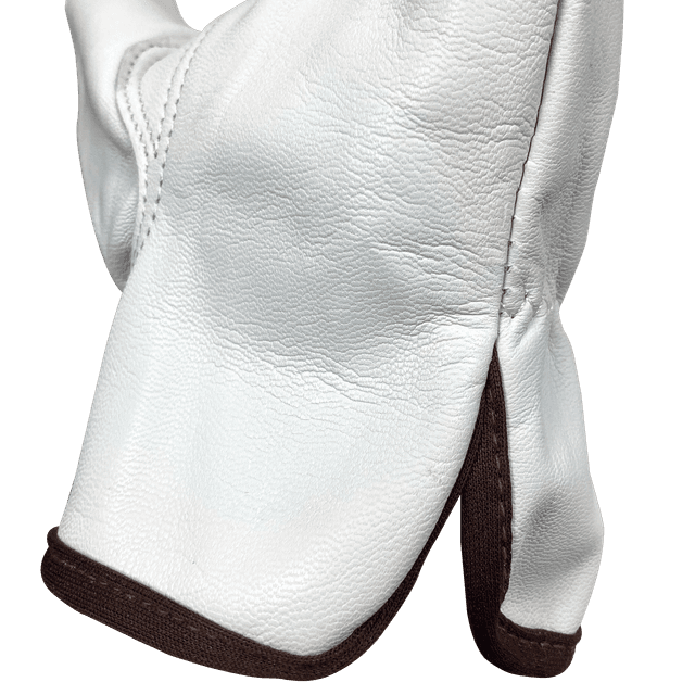 ARMOUR GUARD Premium Pearl Top Leather DRIVER Gloves