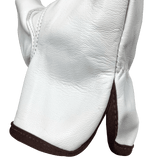 ARMOUR GUARD Premium Pearl Top Leather DRIVER Gloves