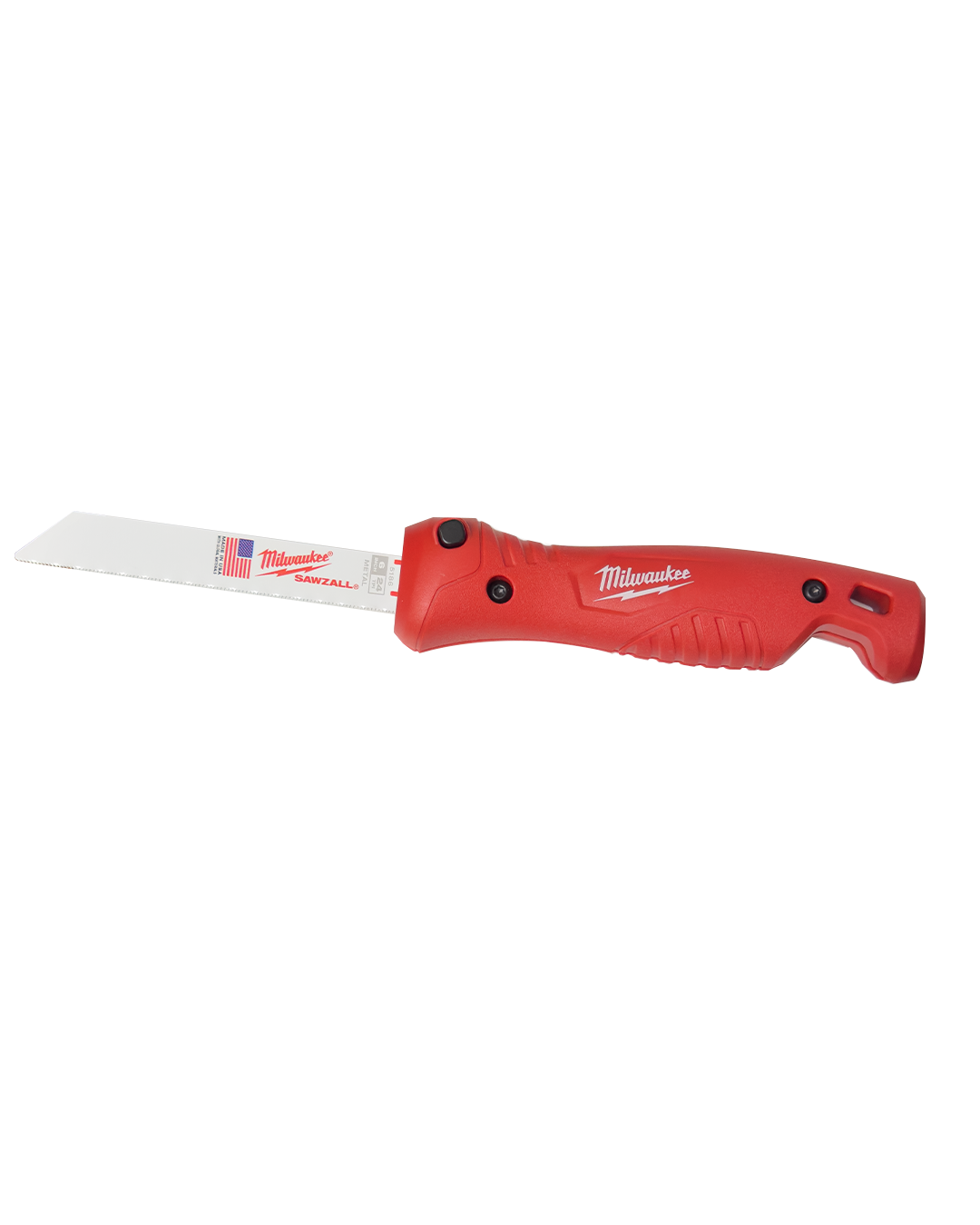MILWAUKEE Folding Jab Saw for Deburring Metal Shavings