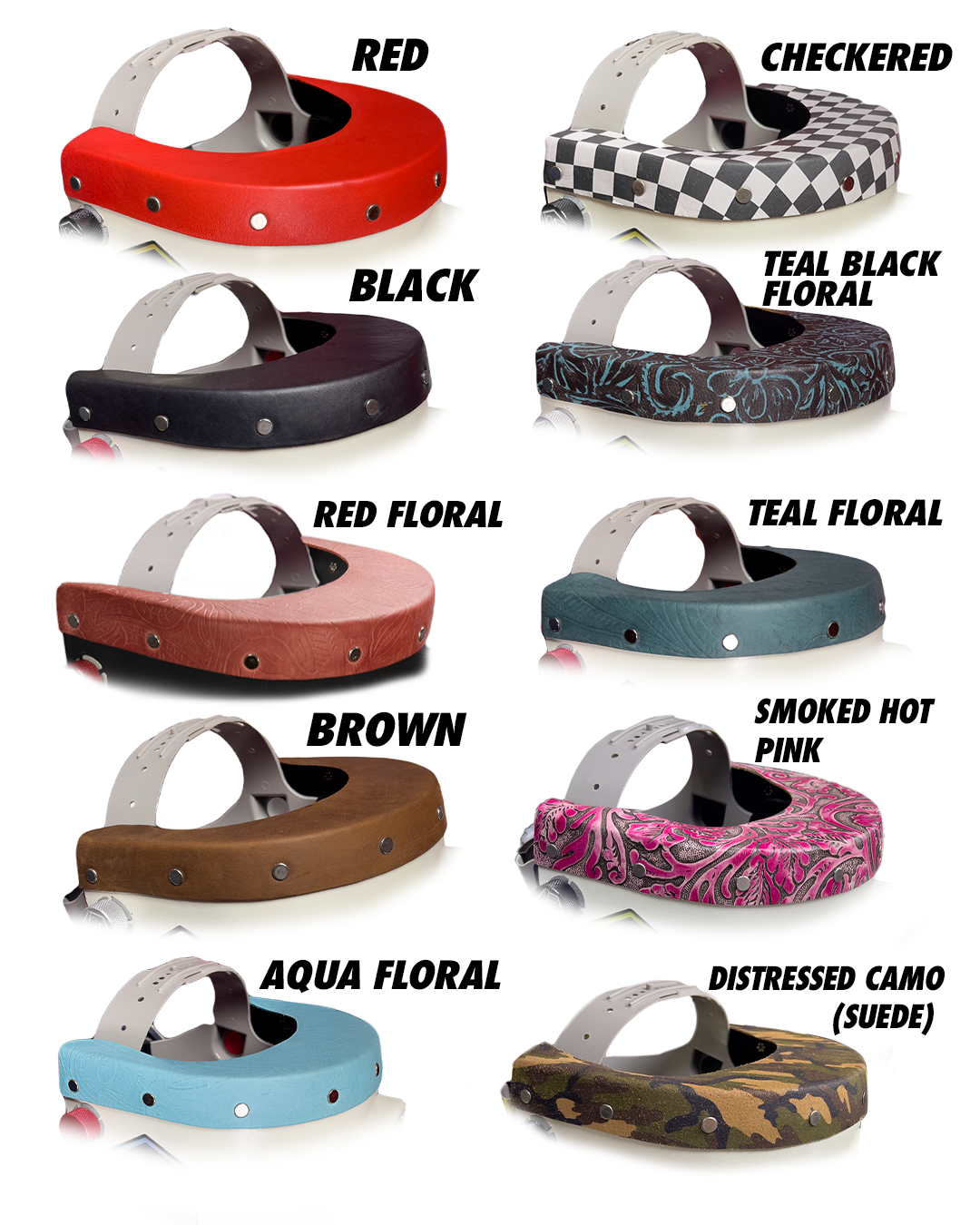 Chopped Leather Top/Bottom TIGERHOOD Welding Helmet with Aluminum Fast