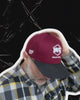 WELDTUBE X WELDLIFE Black Oxblood Snapback