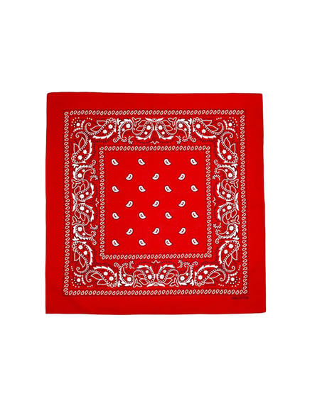 100% Cotton Bandanas, 21 x 21 inches