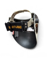 READY TO SHIP – Slim VANDAL 'F' Chopped Welding Helmet