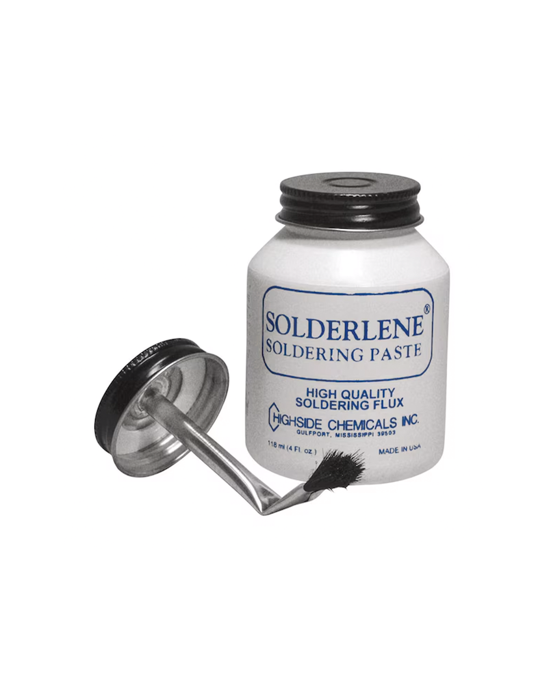 SOLDERLENE Flux, Low Temperature, 4 Oz.