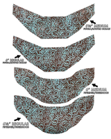 Leather Bottom BEARD Bib for Various Welding Helmets