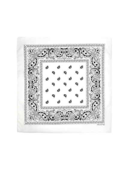 100% Cotton Bandanas, 21 x 21 inches
