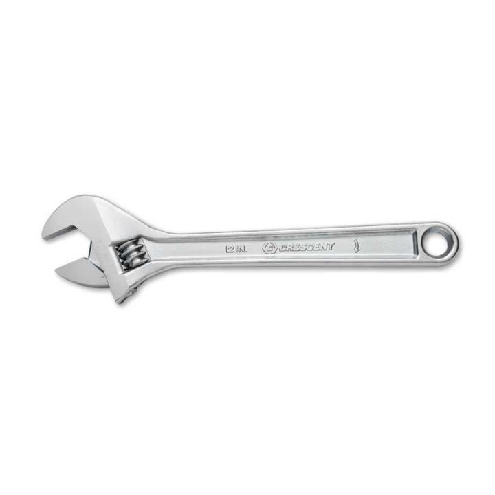 CRESCENT 12 Inch Adjustable Chrome Wrench