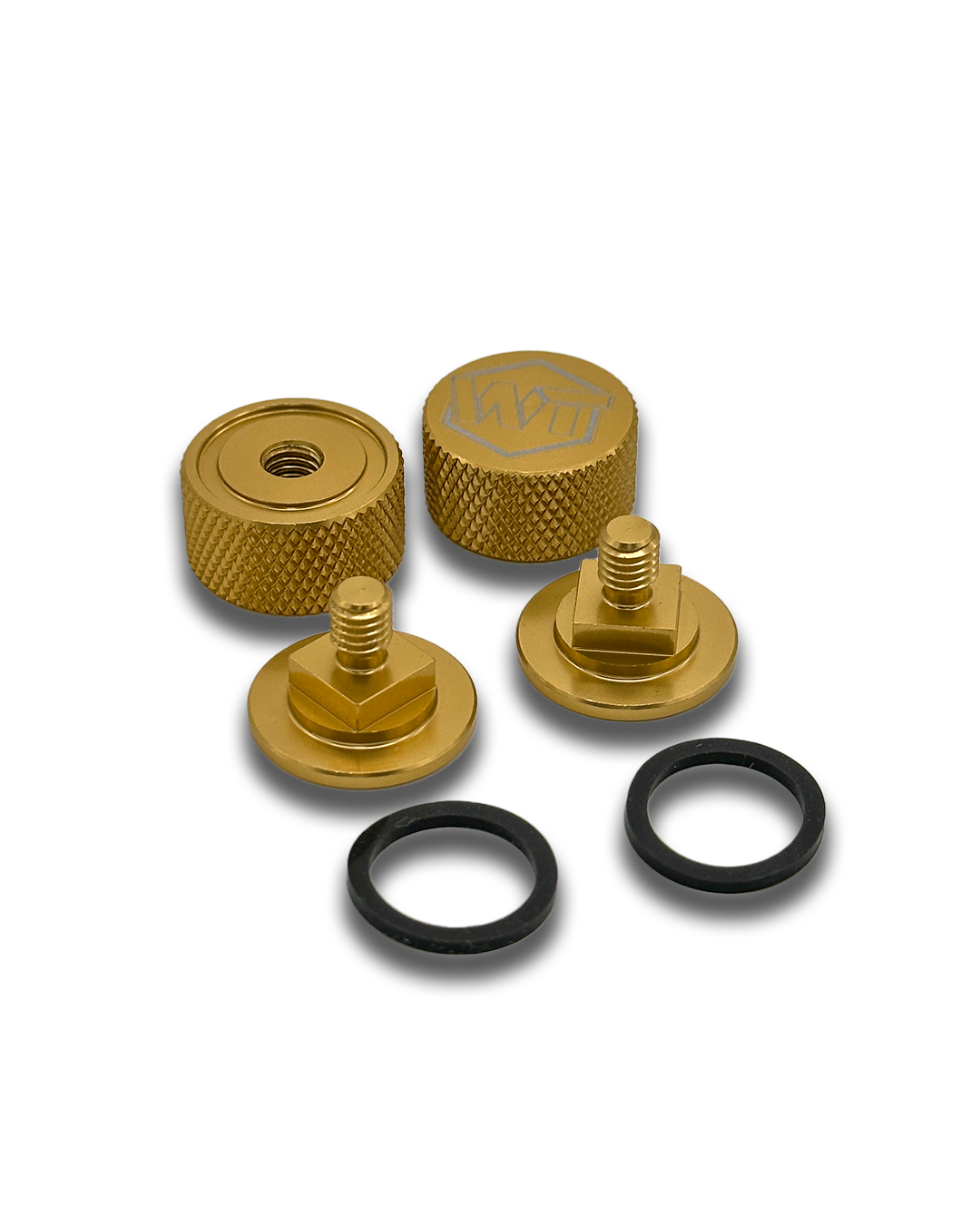 WELDTUBE Premium Aluminum Headgear Fasteners with Pressure Silicon Gasket