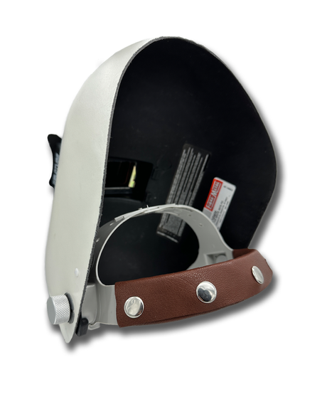 WELDERMADEHEADBANDS One Piece Front Leather Head Band for Welding Helmet Headgear