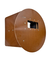 SARGE'S Pancake Welding Hood, Special Model (Wider Lens Slot)